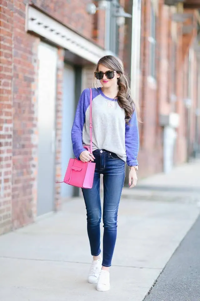 casualoutfitinspirationbaseballteeadidassneakers-10-1