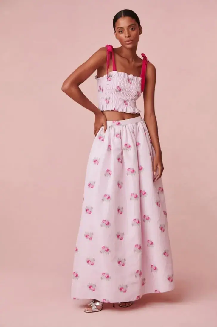cute-floral-maxi-skirt-and-matching-crop-top-coquette-aesthetic-outfits-1
