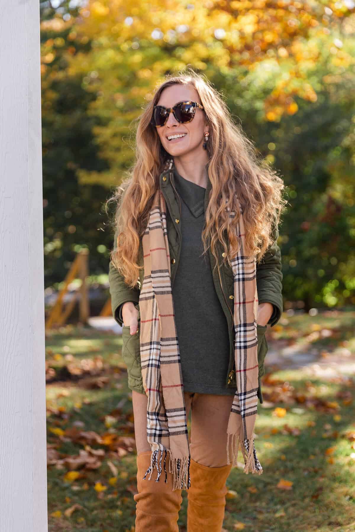 Casual Cozy Fall Outfit- Enchanting Elegance