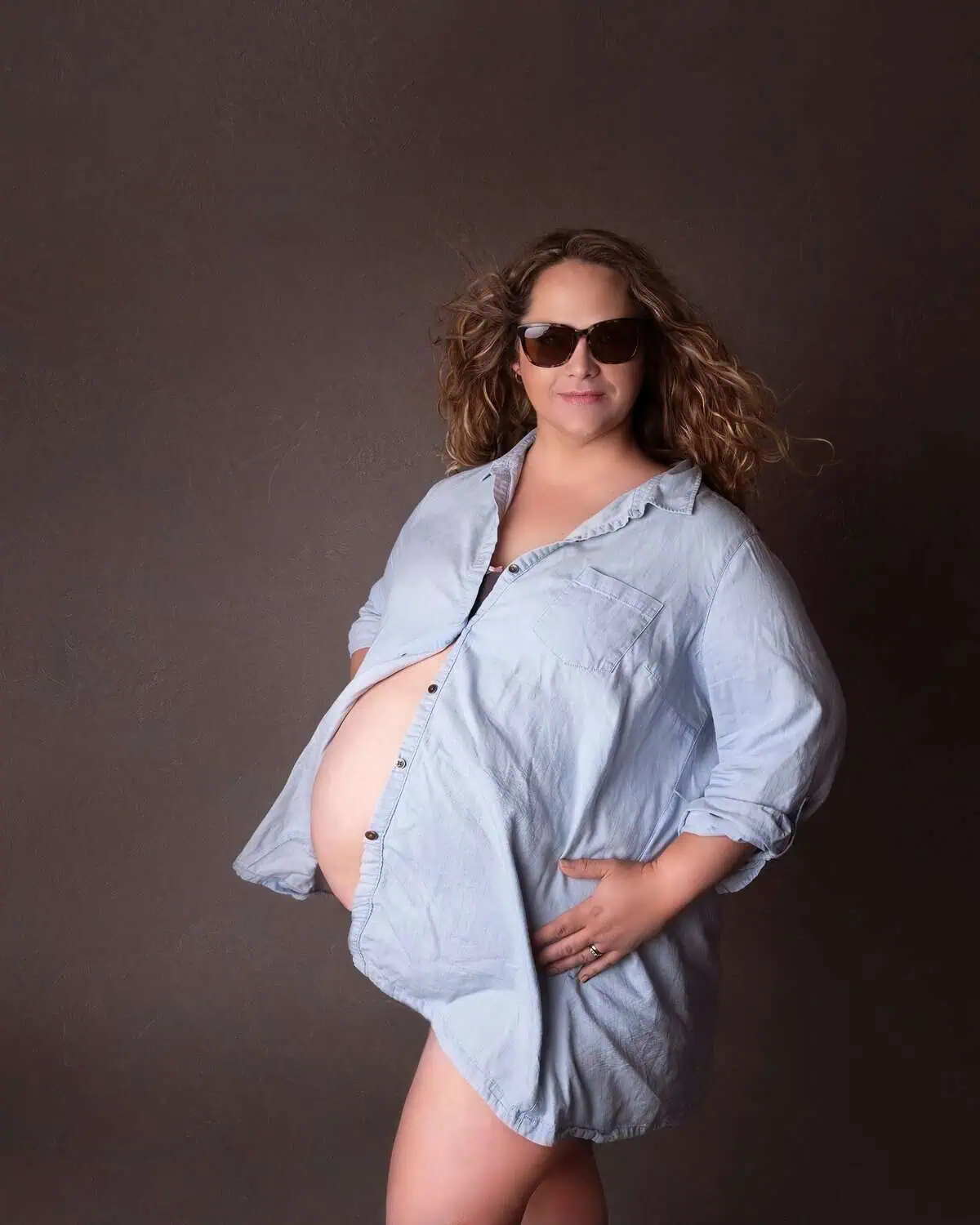 Krysti Beckett Plus Size Pregnancy Photo Shoot cool