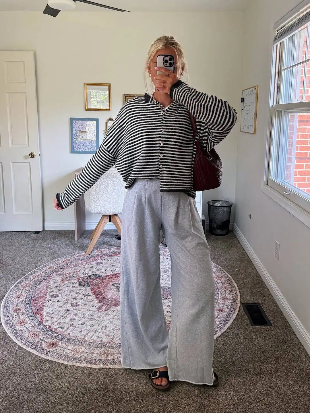 Comfy Fall transition outfits of the week #outfitsoftheweek #weeklyoutfits #comfyoutfi