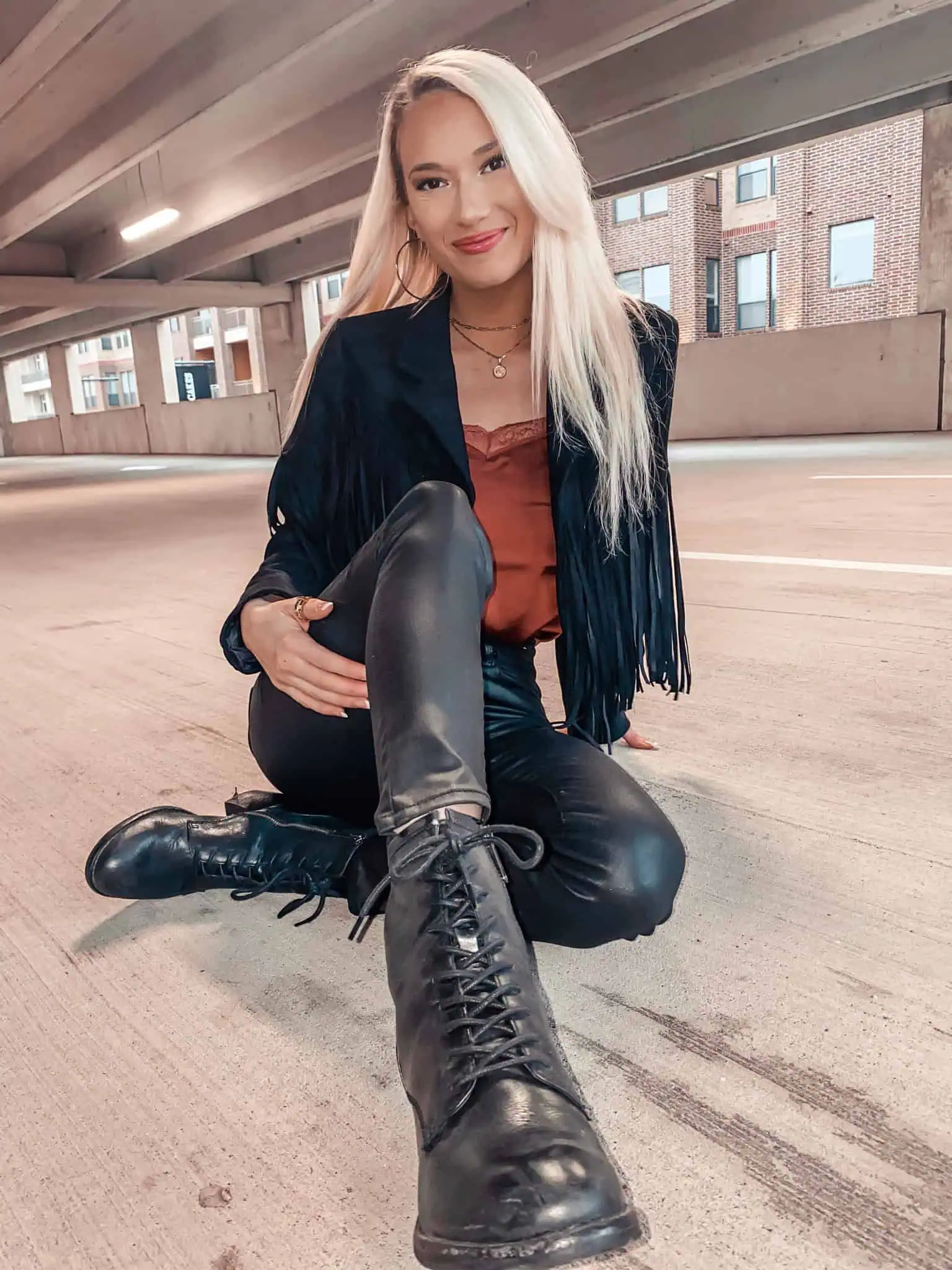 Fringe+Jacket+++Combat+Boots+__+Fall+Nashville+Outfit